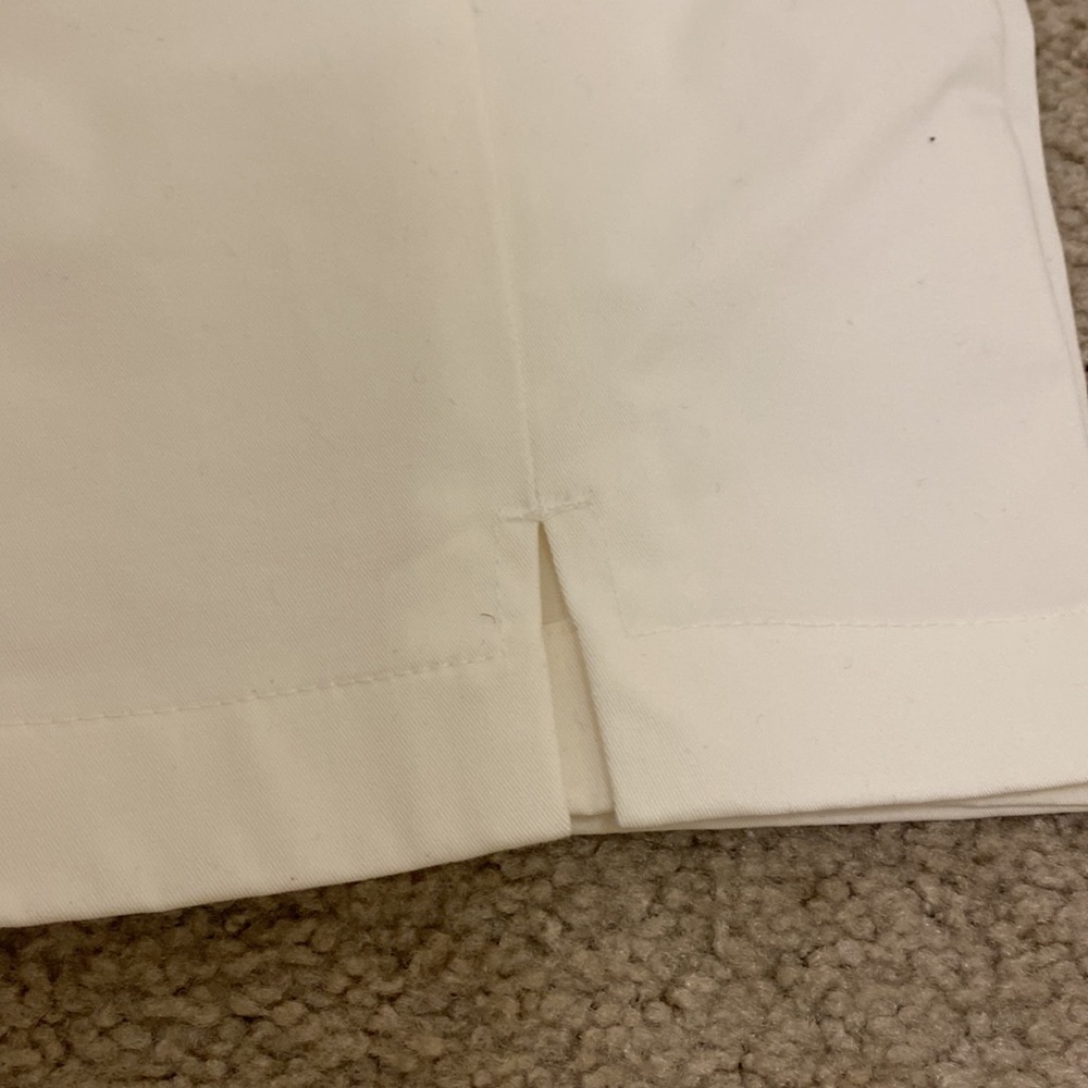 Ann Taylor Long white shorts - size 8 NWT - Picture 8 of 9